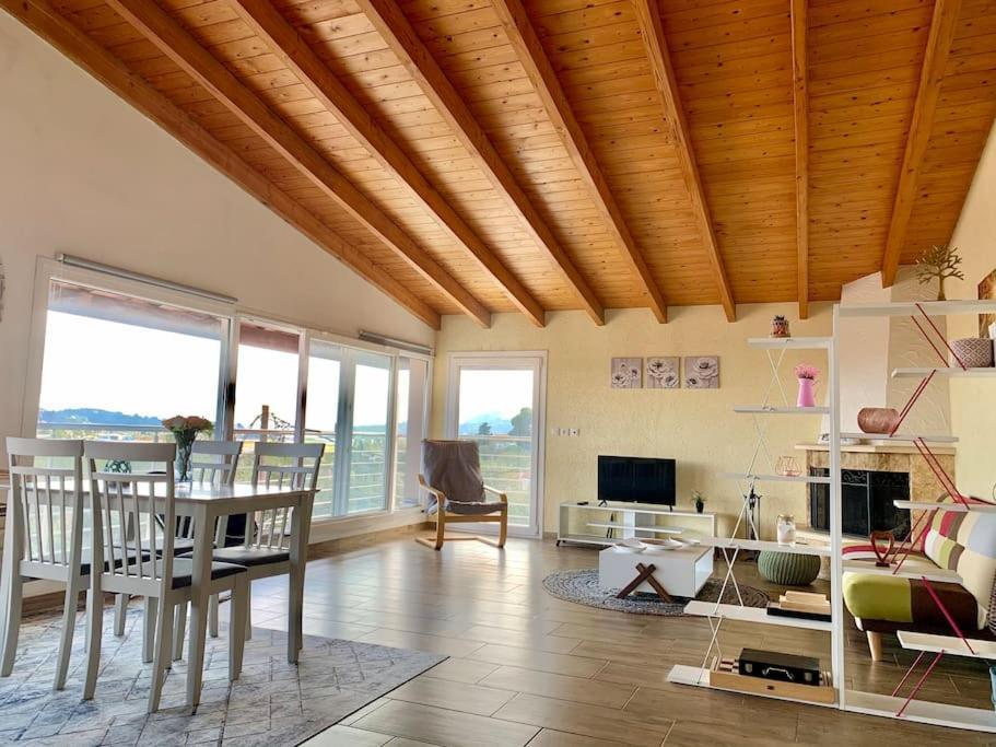 Panoramic Penthouse Corfu Town With Amazing Views Apartment Bagian luar foto