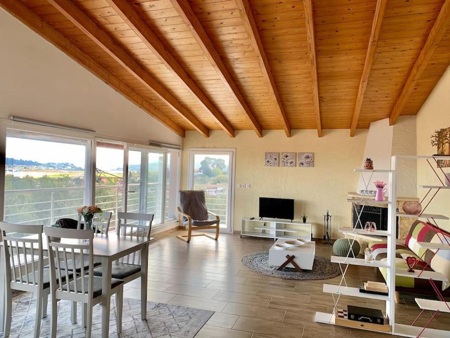 Panoramic Penthouse Corfu Town With Amazing Views Apartment Bagian luar foto
