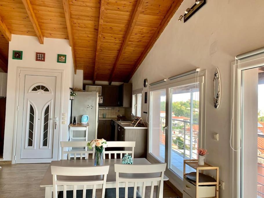 Panoramic Penthouse Corfu Town With Amazing Views Apartment Bagian luar foto