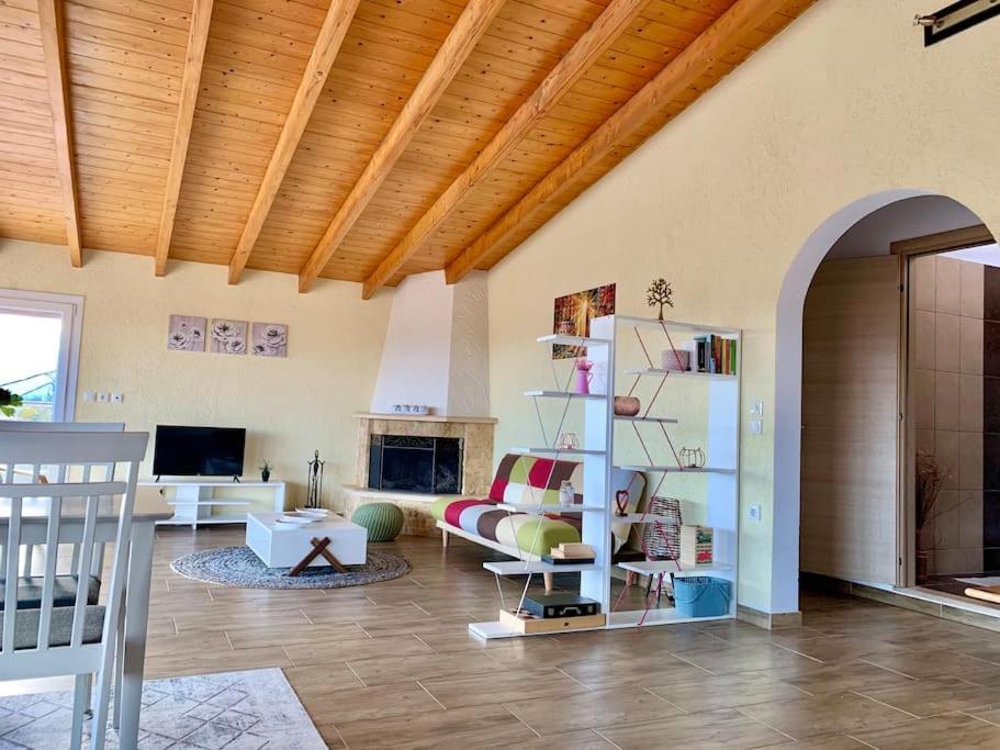 Panoramic Penthouse Corfu Town With Amazing Views Apartment Bagian luar foto