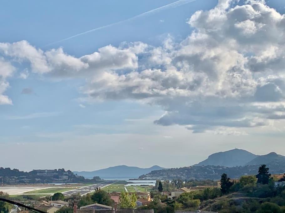 Panoramic Penthouse Corfu Town With Amazing Views Apartment Bagian luar foto