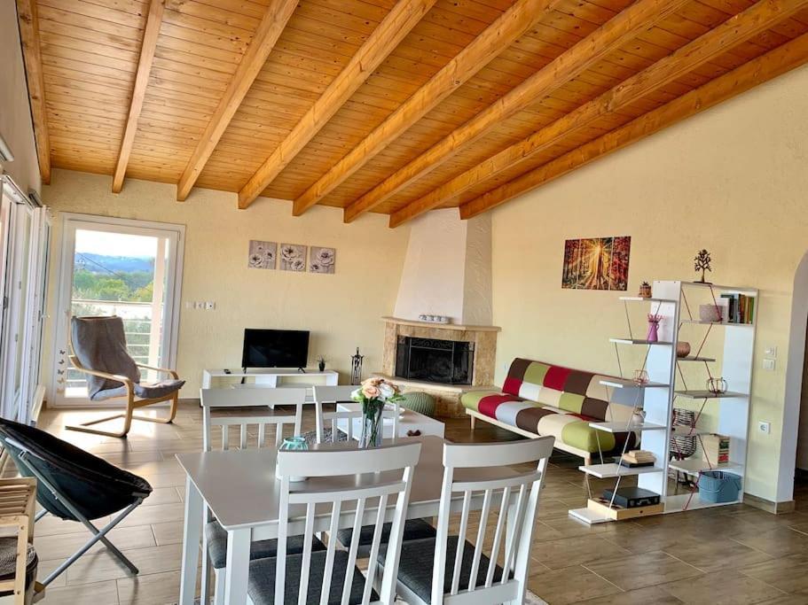 Panoramic Penthouse Corfu Town With Amazing Views Apartment Bagian luar foto